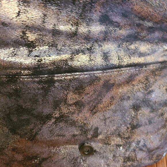 Urban Expressions Metallic Silver Zippered Purse NWT - Picture 6 of 8